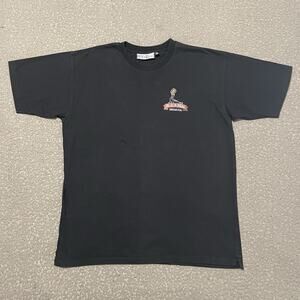 Black Seal T Shirt Mens 2XL Black Dark' n Stormy Bermuda Short Sleeve Tee